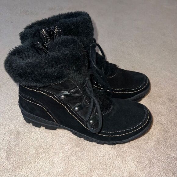 BareTraps "Deelya" Black Booties - Sz 8.5 - Picture 3 of 12